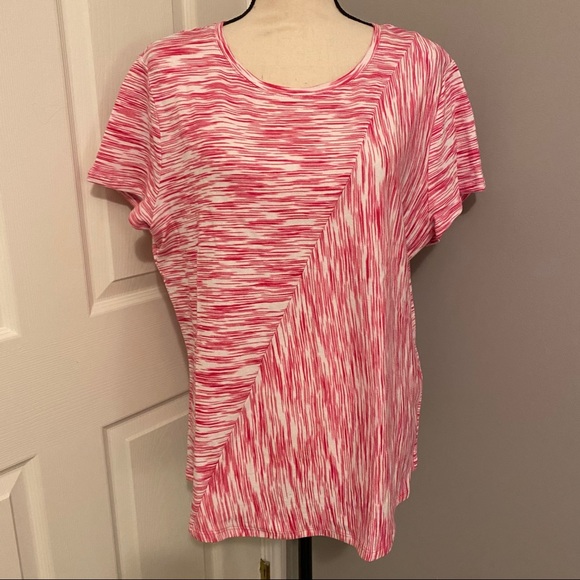 CHICO’S Space Dye Dolman Sleeve Sweatshirt Top - Picture 1 of 7